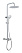 Душевая стойка AQG Wind Blu RD 20WBR25OLB02 хром