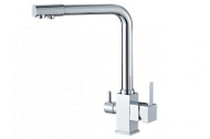 Смеситель Zorg Steel Hammer SH 805 CR для кухонной мойки/для фильтра, хром