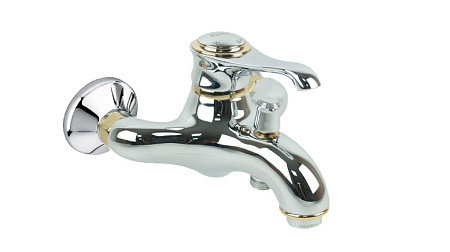 Смеситель Emmevi Tiffany 6001CO для ванны, хром/золото