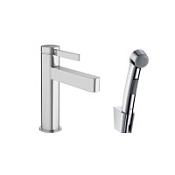 Смеситель с гигиеническим душем Hansgrohe Finoris 76210000 для раковины, хром