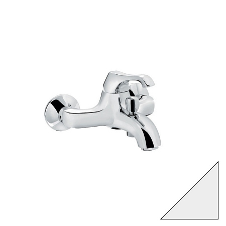 Смеситель Emmevi Ares 76001BIO для ванны, белый матовый