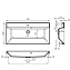 Тумба с раковиной BelBagno Marino MARINO-900-2C-SO-BO-P + BB900/450-LV-MR-AST 90 bianco opaco - фото 2