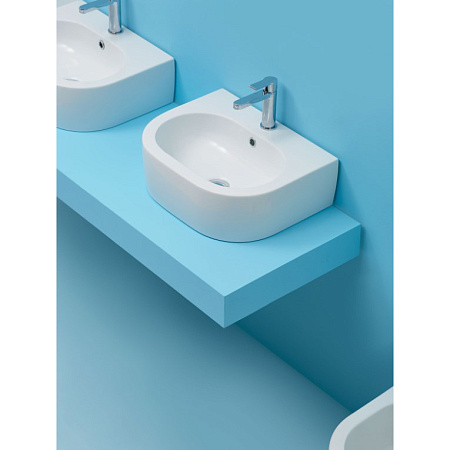 Раковина Kerasan Flo 314101*1 50 белый