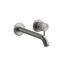 Смеситель Gessi 316 54186.239 для раковины, шлифованная сталь