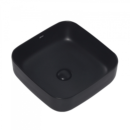 Раковина накладная ABBER Rechteck AC2211MB черный матовый