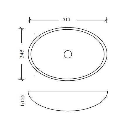 Раковина хрустальная Armadi Art 815 34,5x51 серебро