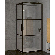 Душевой уголок Riho Grid GB201 G004019121 120х80 черный матовый