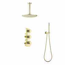 Душевой комплект Timo Saona SX-2399/17SM золото матовое Душевой комплект Timo Saona SX-2399/17SM золото матовое