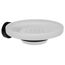 Мыльница Palazzani 9943H838 черный матовый Мыльница Palazzani 9943H838 черный матовый