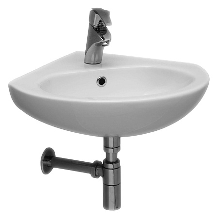 Раковина Serel Friendly 6734 55 угловая, белый