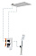 Душевой комплект AQG Alpha 19ALPEC31902 хром