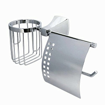 Держатель туалетной бумаги и освежителя WasserKRAFT Wern K-2559 хром