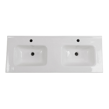 Мебельная раковина BelBagno BB1200-2-ETL 120 белый глянцевый