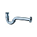 Сифон для биде Hansgrohe 55237000 хром