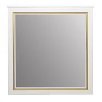 Зеркало Tessoro Foster TS-F9065-M-W-G 65 белый с патиной золото