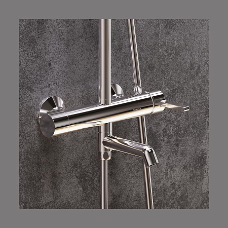 Душевая стойка Damixa Scandinavian Pure 936740000 хром