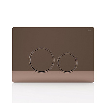 Кнопка смыва Ctesi Round BK0202129 бронза