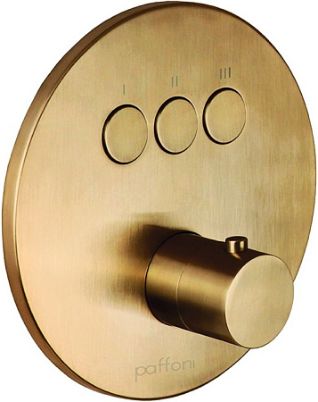 Смеситель Paffoni Compact Box CPM019HGSP для душа, золото