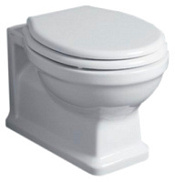 Унитаз подвесной Simas Londra LO918bi белый/хром