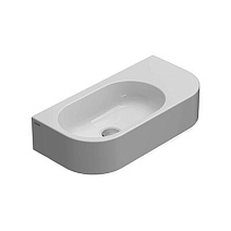 Раковина Globo Forty3 SCT55.BI*0 55*27 без отверстия под смеситель, белый