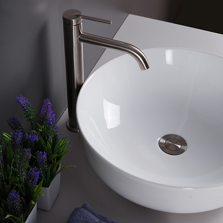 Раковина накладная BelBagno BB1315 41.5x41.5x13.5 белый