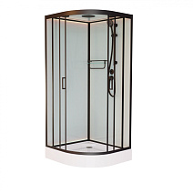 Душевая кабина Frank F420 Black 120*120 черный Душевая кабина Frank F420 Black 120*120 черный