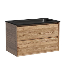 Тумба с раковиной Sancos Marmi 2.0 80 MR2.080ECH 80 дуб чарльстон/черный Тумба с раковиной Sancos Marmi 2.0 80 MR2.080ECH 80 дуб чарльстон/черный