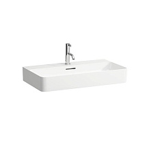 Раковина Laufen Val 8.1028.5.000.104.1 75 с 1 отверстием для смесителя, с переливом, белый