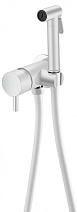 Гигиенический душ со смесителем Boheme Uno 467-MW для биде, белый матовый Гигиенический душ со смесителем Boheme Uno 467-MW для биде, белый матовый