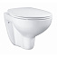 Унитаз подвесной Grohe Bau Ceramic 39351000 с сиденьем микролифт - фото 8