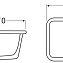 Раковина встраиваемая снизу BelBagno BB1006 53x37.5x21 белый - фото 3