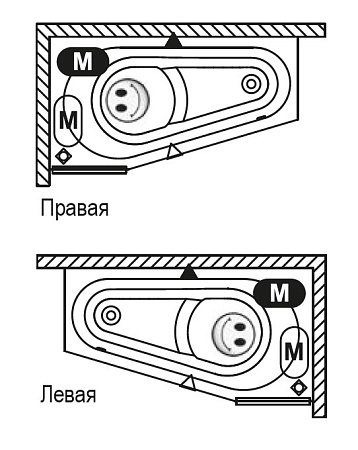 Ванна акриловая Riho Delta B066001005 150x80 R