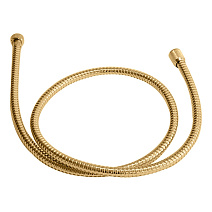 Душевой шланг Palazzani 99100653 в двойной оплётке, золото