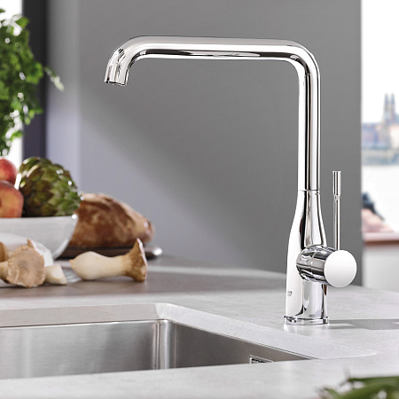 Смеситель Grohe Essence 30269000 для кухонной мойки, хром