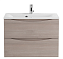 Тумба с раковиной BelBagno Marino MARINO-650-2C-SO-RG-P 65 rovere grigio