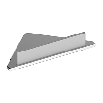 Полка угловая Keuco Edition 400 11557170100 алюминий серебристый анодированный /белый