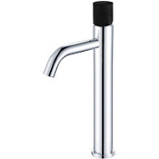 Смеситель Boheme Stick 122-CRB для раковины, ручка Diamond, хром/черный