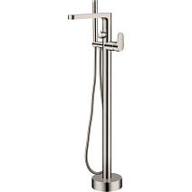 Смеситель Boheme Spectre 459-NB напольный, для ванны с душем, никель