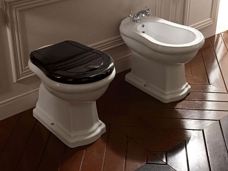 Чаша для унитаза приставного Kerasan Retro 101001 белый