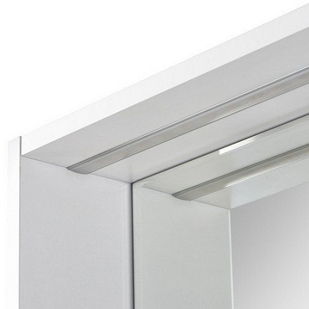 Зеркало Aquaton Капри 1A230402KP010 80 белый глянец