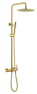 Душевая стойка Boheme Uno 468-MG для ванны, золото матовое