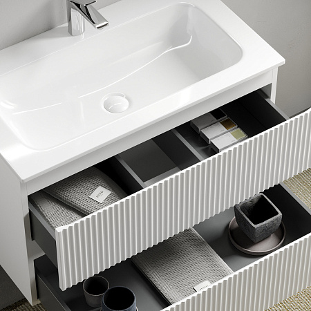 Тумба под раковину Sancos Snob R 80 SNR80W Bianco