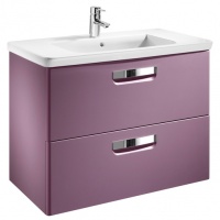 Тумба с раковиной Roca Gap ZRU9302742 60 см, фиолетовая