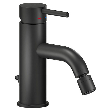 Смеситель Nobili Live LV00119/1BM для биде, черный матовый