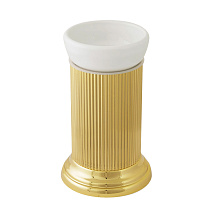 Стакан Migliore Fortuna 31075 настольный, керамика, золото