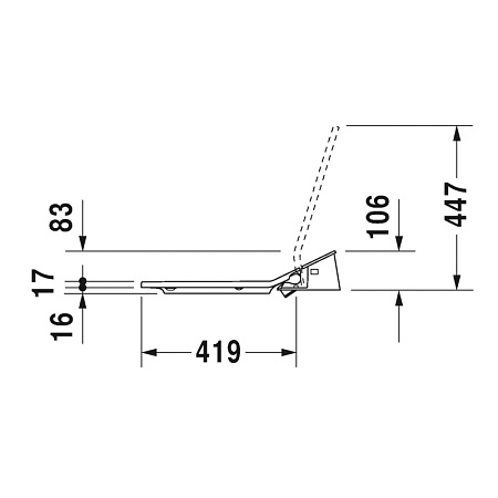 Крышка-сиденье Duravit SensoWash Slim 611200002000300 микролифт