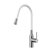 Смеситель Omoikiri Yatomi-BN-WH 4994250 для кухонной мойки, нержавеющая сталь