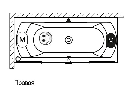 Ванна акриловая Riho Lima B054001005 200x90