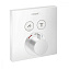 Термостат Hansgrohe ShowerSelect 15763700 для душа, белый матовый