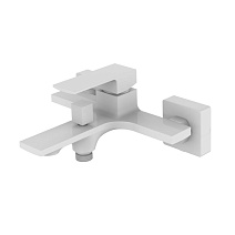 Смеситель Orange Lutz M04-100w для ванны с душем, белый